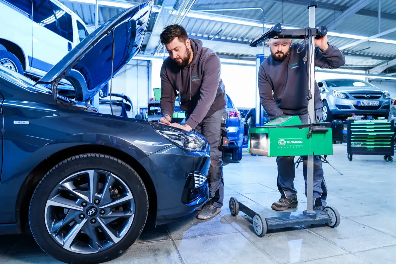 Instandsetzung eines Elektrofahrzeugs